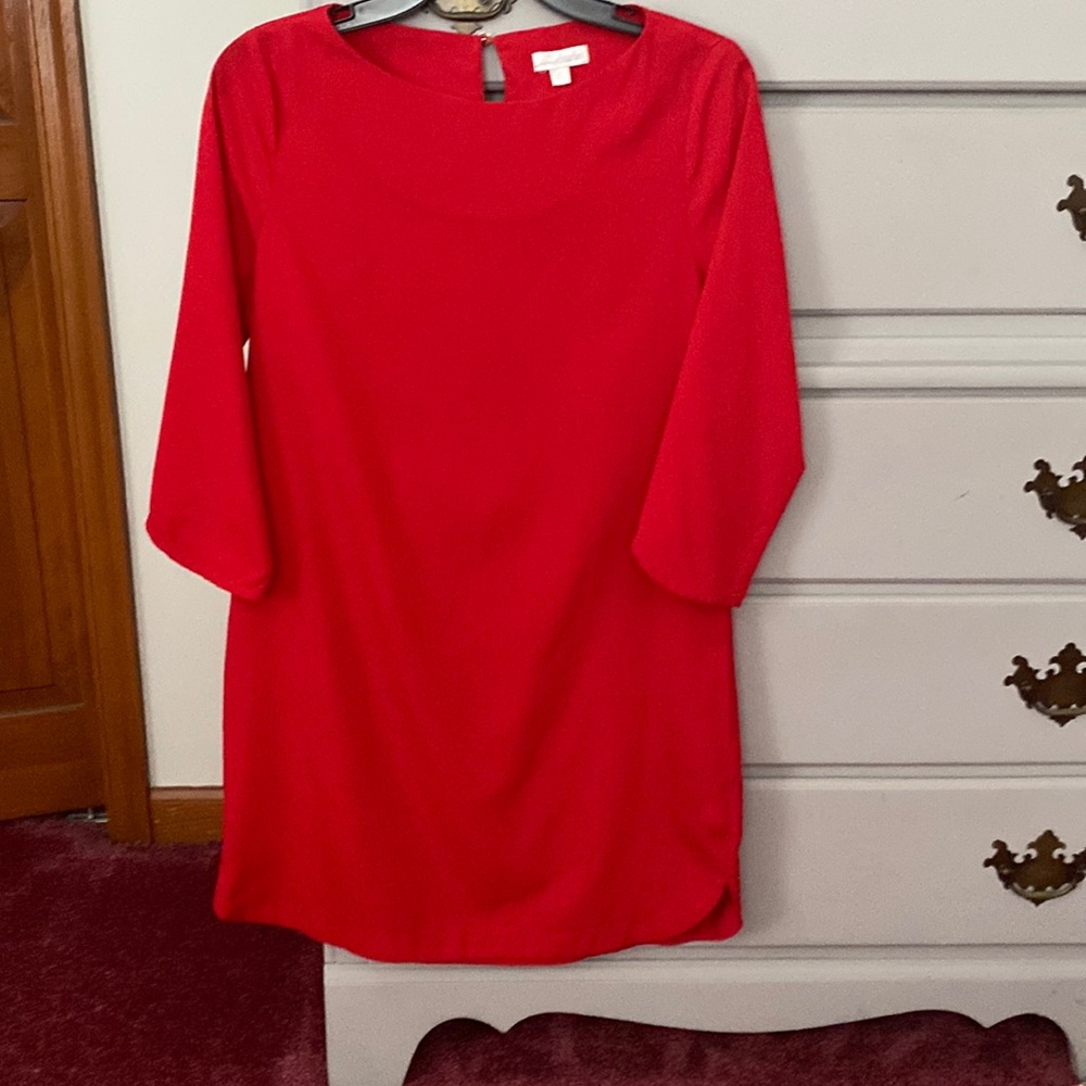 Red tunic
